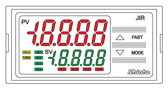 Wyświetlacz - tablicowe mierniki temperatury (programowalne) JIR-301M