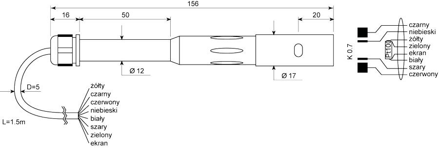 Konduktometryczna sonda przewodności SPT86