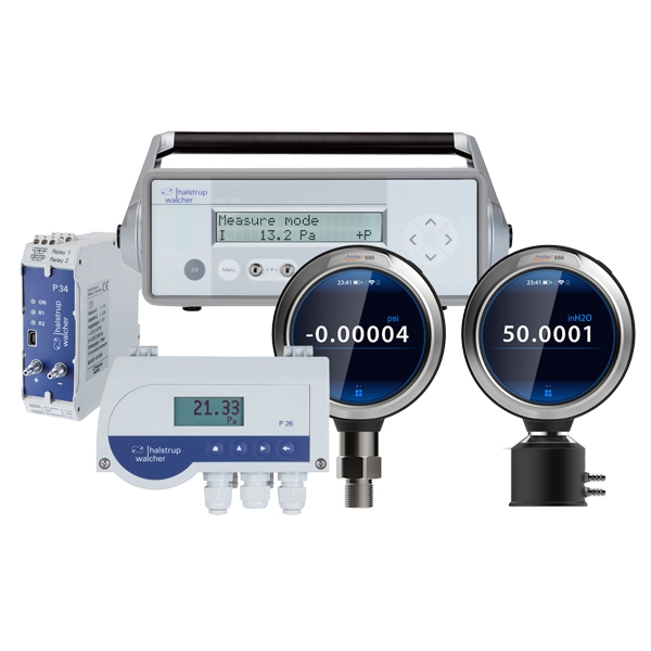 Manometry, kalibratory i przetworniki ciśnienia i różnicy ciśnień