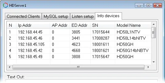 Oprogramowanie HDServer1 do rejestratorów radiowych HD35EDW - http://acse.pl